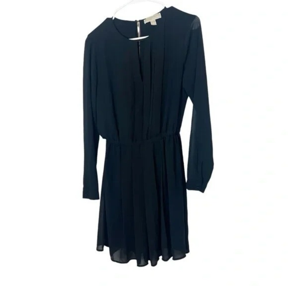 Michael Michael Kor Black Blouson Dress Size Small